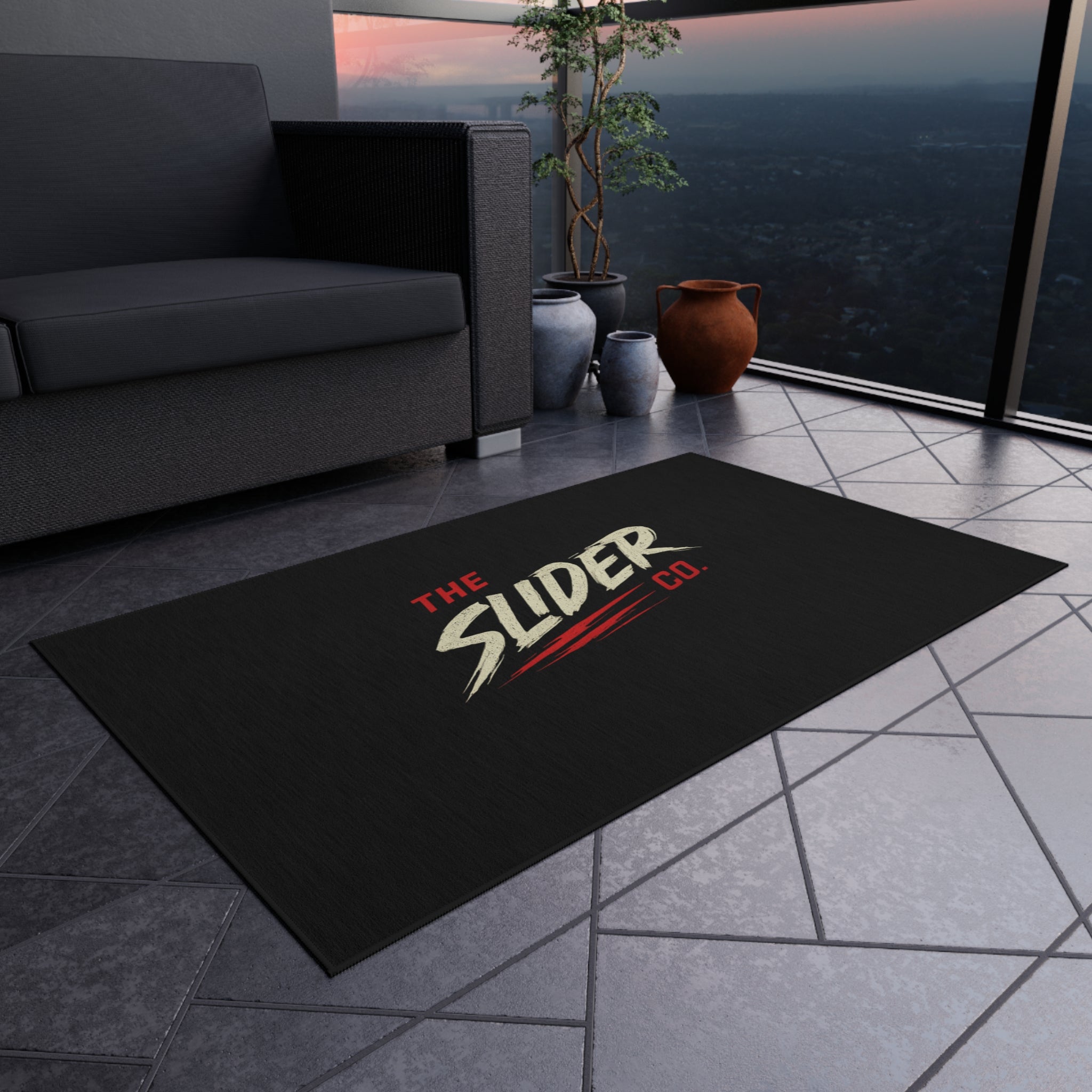 The Slider Co. Logo Pit Rug