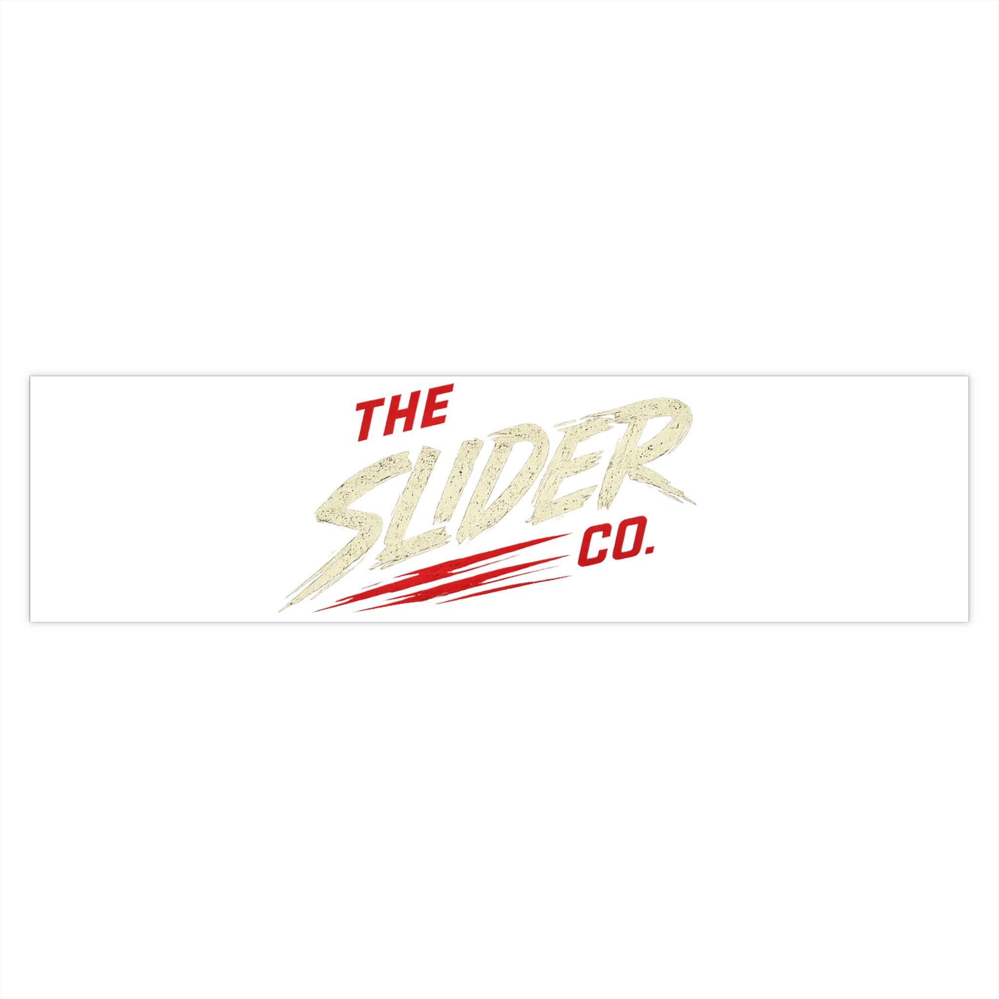 "The Slider Co." Logo Sticker