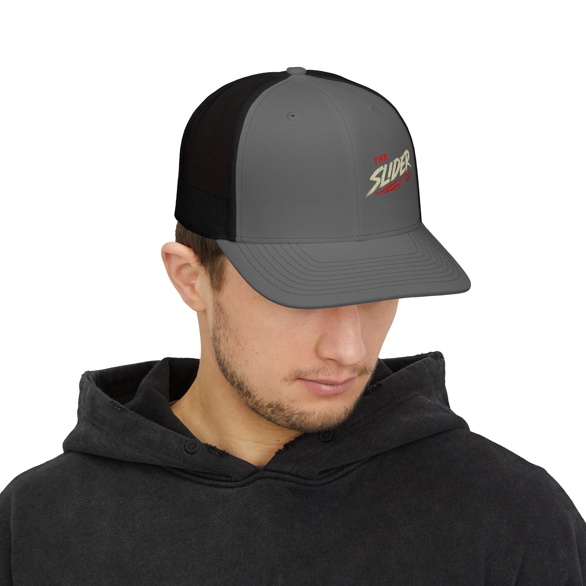 Slider Co. Retro Trucker Cap – Vintage Racing Snapback