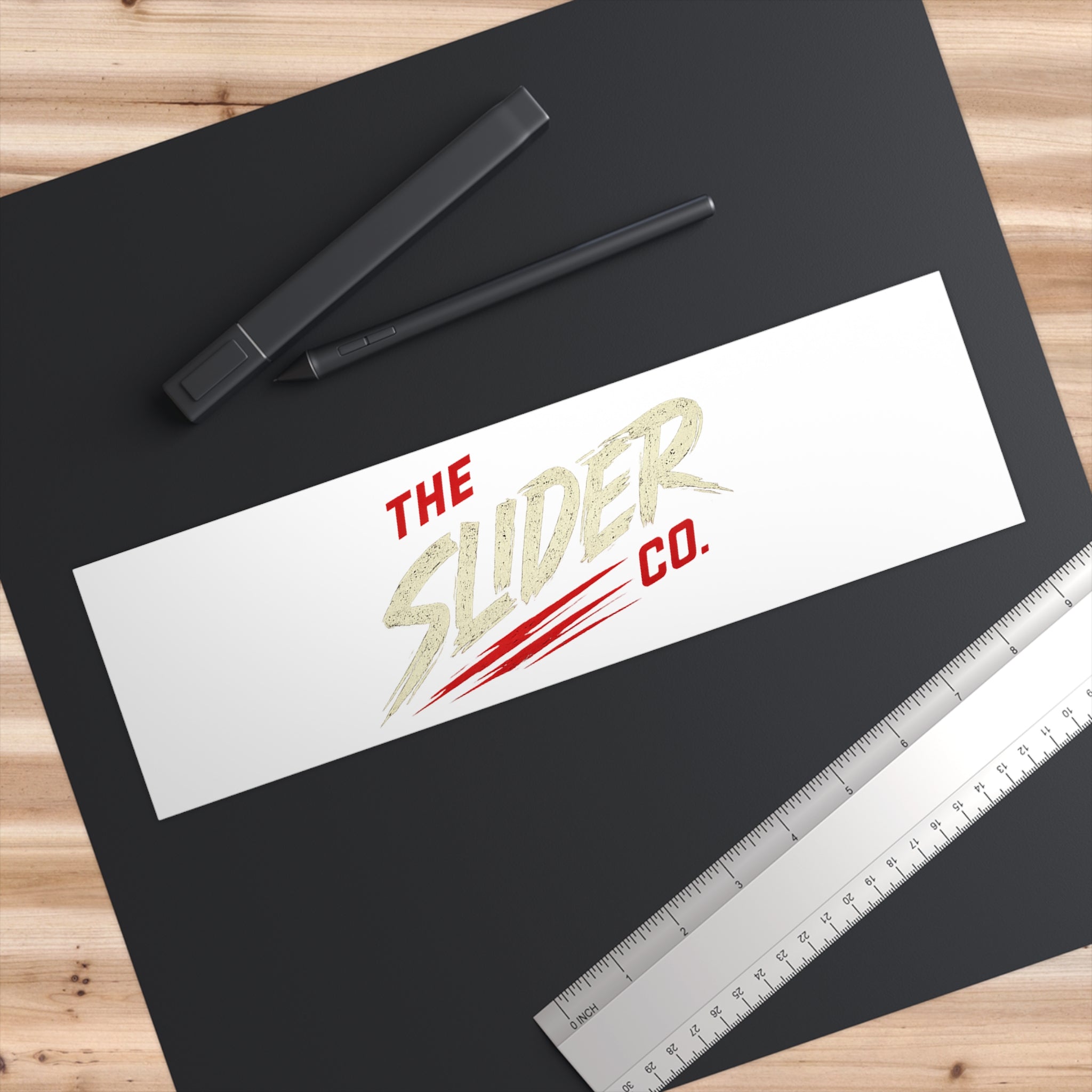 "The Slider Co." Logo Sticker