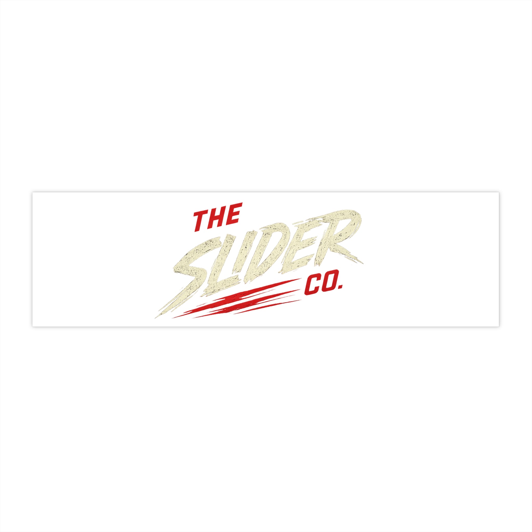 "The Slider Co." Logo Sticker