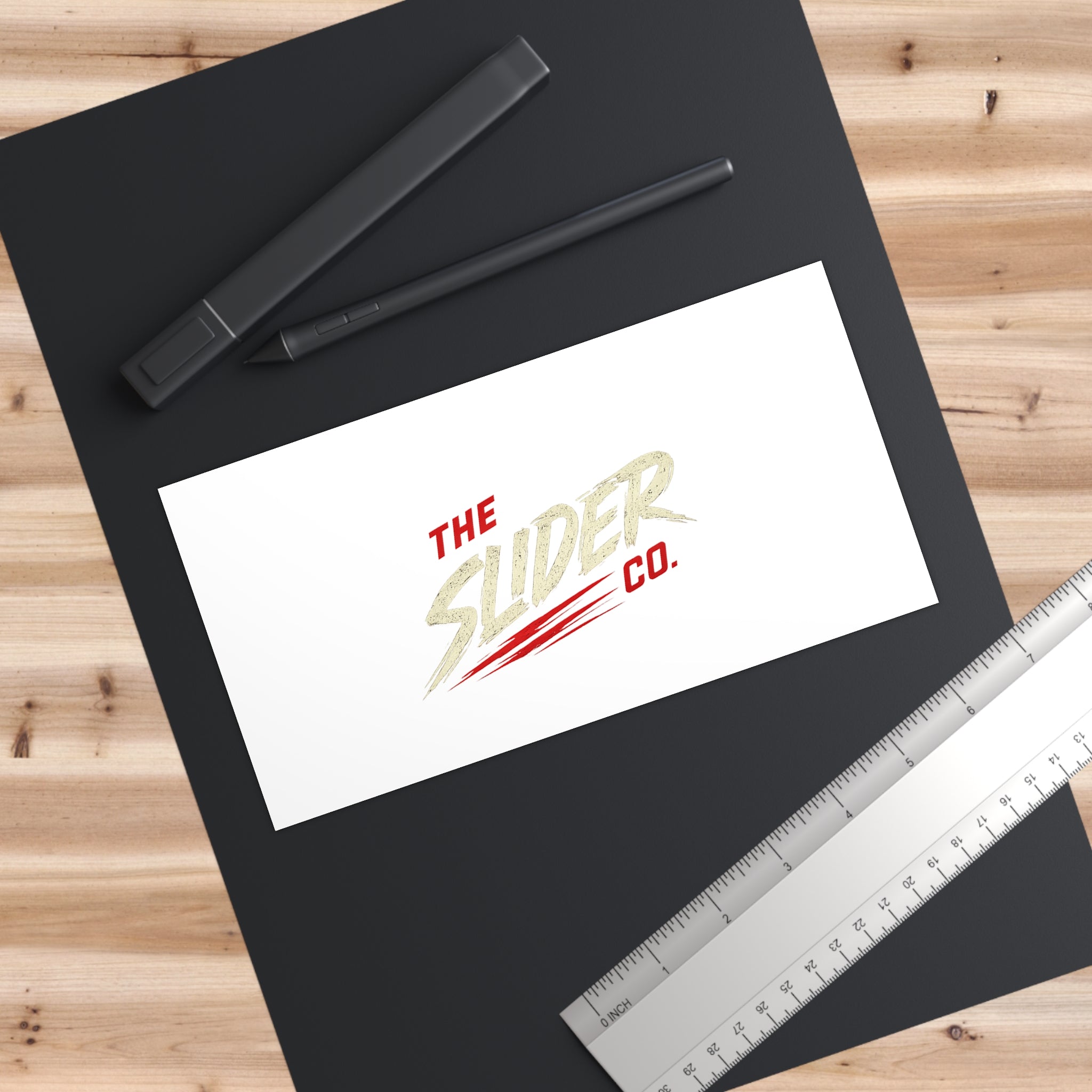 "The Slider Co." Logo Sticker