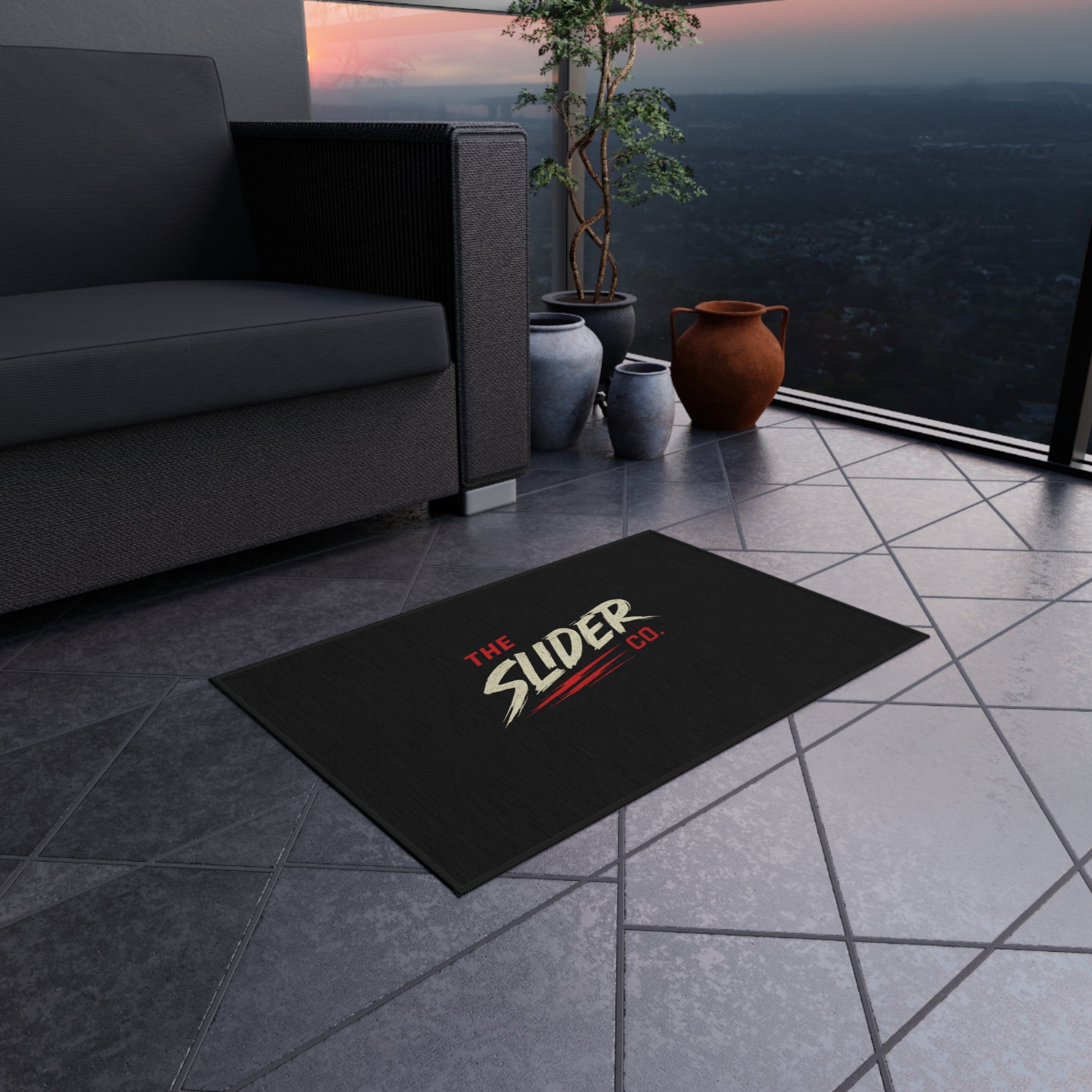 The Slider Co. Logo Pit Rug