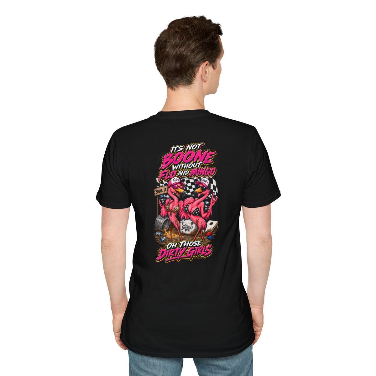 The Slider Co. Flamingo T-Shirt